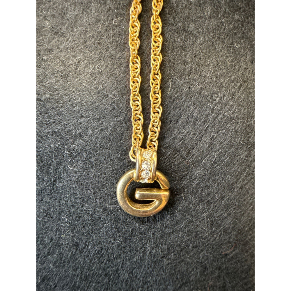 Vintage GIVENCHY Paris New York Pavé Rhinestone Necklace